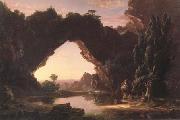 Thomas Cole Evening in Arcady (mk13) oil on canvas